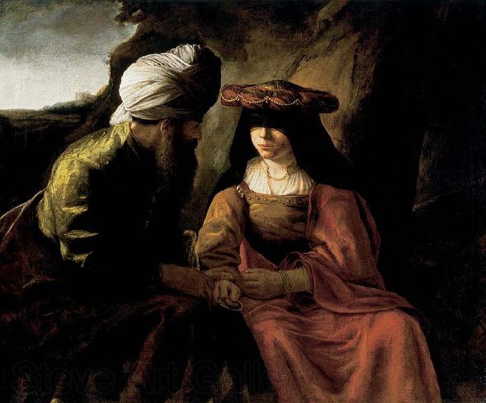 Rembrandt Peale Judah and Tamar Germany oil painting art